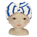 rituali domestici - Cachepot Yeux Ouverts Turban Blanc Medea