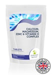 Calcium Magnesium Zinc & Vitamin D Tablets Complex Pack of 250