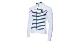 Maillot manches longues lebram ventoux edition limitee blanc bleu bordeaux