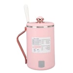 (Pink US Plug 110V)Electric Kettle Stew Cup Multifunctional Fast Heating Inte HG