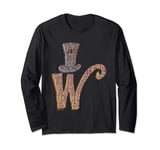 Willy Wonka W Logo Hat Long Sleeve T-Shirt