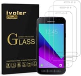 [Pack De 3] Verre Trempé Pour Samsung Galaxy Xcover 4s / Samsung Galaxy Xcover 4, Film Protection Écran En Verre Trempé - Sans Bulles D'air -Ultra Résistant Dureté 9h