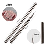 Nail Art Brushes Liner Detailer Striping Brush Gel Polish Manic 9MM