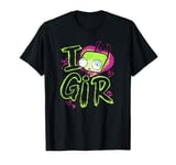 Invader Zim Valentine's Day I Love Gir T-Shirt