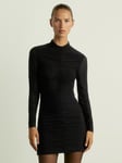 Reiss Sabrina Jersey Dress, Black