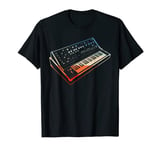 Synthesizer Retro Keyboard Synth Drum Machine T-Shirt