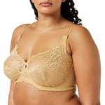 Triumph Women's Wild Peony Florale W Bra, Golden Earth, 40F