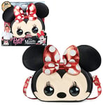 PURSE PETS - DISNEY MINNIE - ANIMAL INTERACTIF FORMAT SAC À MAIN - Sac pour Enfant Minnie Qui Cligne Des Yeux - À L'Epaule Ou En Bandoulière - Sons Et Modes De Jeu - Jouet Enfant 4 Ans Et +