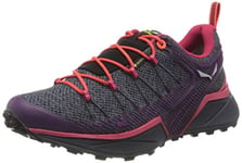 Salewa WS Dropline Gore-TEX Chaussures de Trail, Ombre Blue/Virtual Pink, 38.5 EU