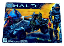 Halo 97011 WARTHOG RESISTANCE Mega Construx Bloks Figure Set 285 pcs NEW