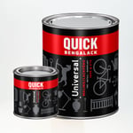 Quick Bengalack Universal Signalrød 83 0.25ltr Blank