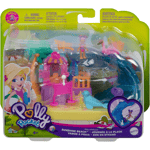 Polly Pocket Pollyville Sunshine Beach Playset New KidsToy (Box Damaged)