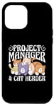 iPhone 12 Pro Max Project Manager & Cat Herder Lean Kanban Project Management Case