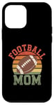 Coque pour iPhone 12 mini Retro Football Mom Footballeur Football Player Sports