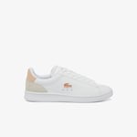 Lacoste Sneakers Carnaby Set femme en cuir Taille 36 Blanc/rose