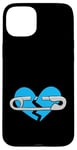 Coque pour iPhone 15 Plus Bleu Healing In Progress - Graphique couleur bleue