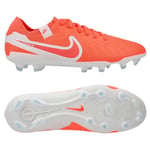 Nike Tiempo Legend 10 Pro Fg Mad Energy - Hot Lava/vit - Gräs (Fg), storlek 44½