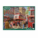 Falcon Deluxe Victoria Station Jigsaw Puzzle (1000 Pieces)