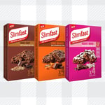 Slimfast 3 Packs 4 Bars of Chocolate Orange, Rocky Road & Choc Chip Meal Diet