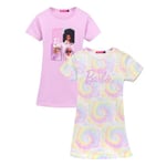 Barbie Girls Casual Dress (Pack of 2) - 7-8 Years