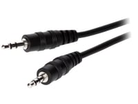 Cable Jack 3.5mm noir 10m