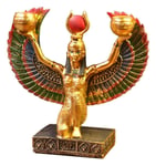 Statue Ornaments Sculptures Egyptian Decor Statue Goddess Of Beauty Statue Egyptian God Statue Isis Sculpture Earth God -A