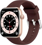 Montre Connect¿¿E Pour Homme Femme, 1,85"" Avec R¿¿Ponse/Appels, 140 Sportive Smart Watch Avec Podom¿¿Tre, Sommeil/Cardiofr¿¿Quencem¿¿Tre/Spo2, ¿¿Tanche Ip68 Smartband Pour Android Ios