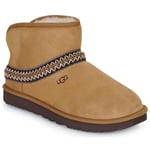 UGG Boots CLASSIC MINI CRESCENT Brun dam