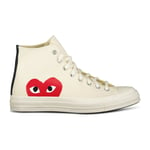 Comme Des Garcons Play X Converse 'Chuck Taylor' Trainers Beige