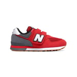 New Balance 574 Grafit,röda 31