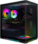 PC Gamer Fixe,Ordinateur Gaming,Radeon RX 580 16Go, Core i7 jusqu'à 3,9GHz, 16Go RAM, 512 Go SSD, 600M WiFi, BT 5,0, RGB Fanx2, W10H64.[V1499]