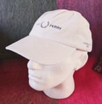 Genuine FRED PERRY Snow White Towelling LOGO CAP ADULT One Size Tennis HW3655