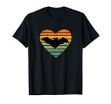 I Love Flying Fox Bat Fan Retro Bat T-Shirt