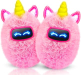 Hapikids 2 PCS Walkie Talkie Kids Unicorn Gifts for Girls Toys Age 3 4 5 6 7 Y