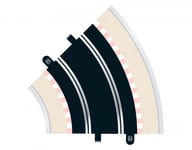 Scalextric C8206 Track Extension Radius 2 Curve 45 Pack of 2