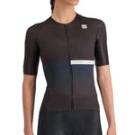 Sportful Clearance Bomber Women's Short Sleeve Cycling Jersey - Black / White XSmall Black/White