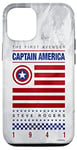 Coque pour iPhone 13 Marvel The First Avenger Captain America Steve Rogers 1941