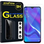 annaPrime® 1 Film Vitre Verre Trempé de Protection d'écran pour Oppo RX17 Neo/ R17 Neo 6.41" CPH1893 (Non Compatible Oppo R17/ RX17 Pro/ R17 Pro) - Transparent