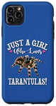 Coque pour iPhone 11 Pro Max Girl Who Loves Tarantula Lover