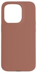 Coque pour iPhone 15 Pro Marron Orange