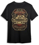 Dunken Muscle car show T-shirt (Dam,M)