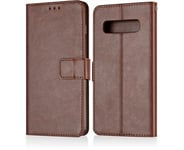 Andersson Premium Wallet Case Brown for Samsung Galaxy S10