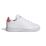 Adidas ADVANTAGE JR K WHITE/PINK