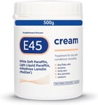 E45 Cream 500 g Tub – Moisturiser for Dry Skin and Sensitive Skin - Emollient B