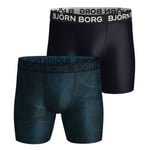 Björn Borg 2P Performance Boxer 1727 Multi-colour-2 polyester Large Herre