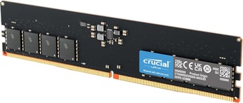 Crucial RAM 8GB DDR5 4800MHz CL40 Desktop Memory CT8G48C40U5