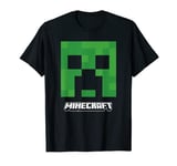 Minecraft Creeper Big Face Logo T-Shirt