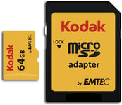 - Carte Micro Sd 64 Go Uhs-I U1 V10 A1 Microsdhc/Xc - Carte Mémoire Micro Sd - Vitesse De Lecture 85Mb/S Max - Vitesse D'Écriture 25Mb/S Max - Stockage Supplémentaire Pour Smartphone/Tablette