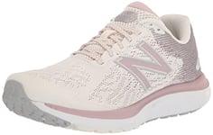 New Balance Women's Fresh Foam 680v7 Sneaker, White, 3.5 UK