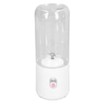 (White) Mini Fruit Blender Strong Power Portable Blender Multifunction